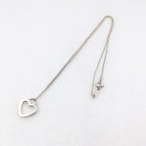 Keys Collection Open Heart Pendant Necklace - Picture 4 of 5